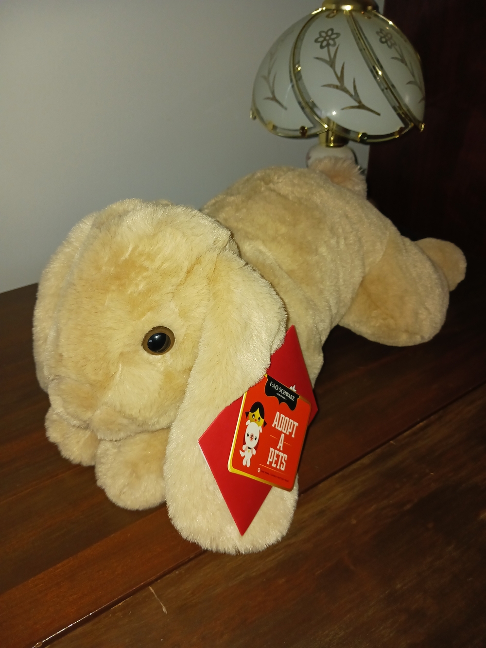 FAO Schwarz Adopt A Pets Plush Bunny Stuffed Animal Jellybean